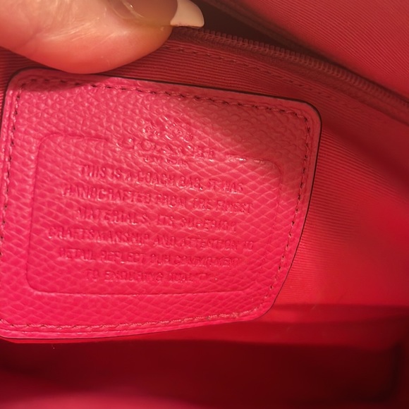 Coach pink bag - Picture 6 of 7